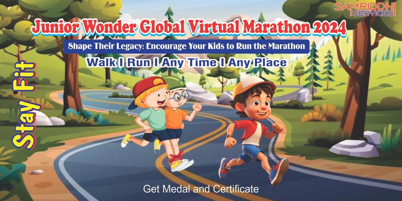Junior Wonder Virtual Marathon For Kids